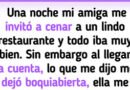 Cómo una tranquila cena con mi amiga terminó mal al llegar la cuenta