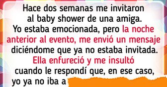 Me excluyó de su baby shower y ahora soy la mala por decirle sus verdades