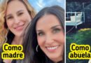 Demi Moore, de 62 años, comparte con su nieta, luciendo revelador bikini que causa impacto