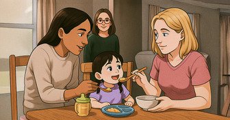 De amigas a mamás: la historia real de 3 mujeres que crían juntas a una niña
