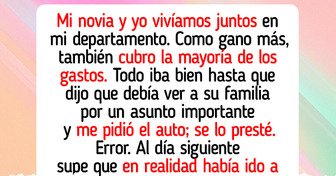 Mi novia perdió mi auto al dárselo a otro hombre y tuve que echarla del piso