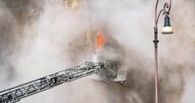 Se derrumbó parte de una torre medieval en Roma: un trabajador resultó gravemente herido
