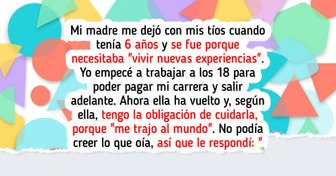 Me niego a cuidar de mi madre después de que ella prefiriera su libertad y sus fiestas antes que criarme