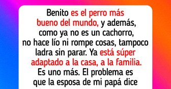 Me niego a que mi madrastra eche a mi perro de mi casa