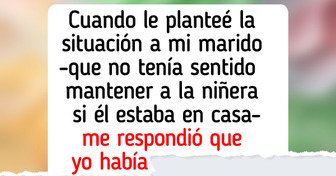 Me niego a trabajar full time mientras mi marido no hace nada
